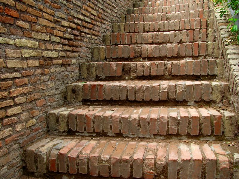 Brick Stair Repair