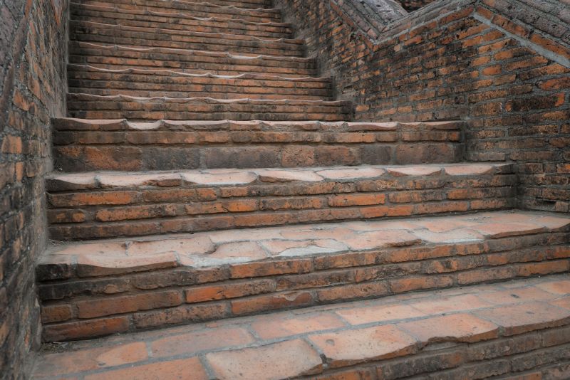 Brick Stair Repair