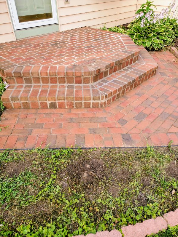 Brick Stair Repair